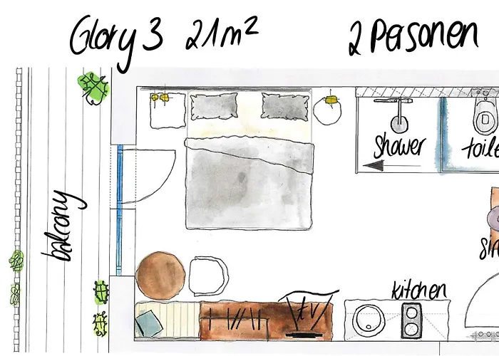 Glanz & Glory Pensión 3*