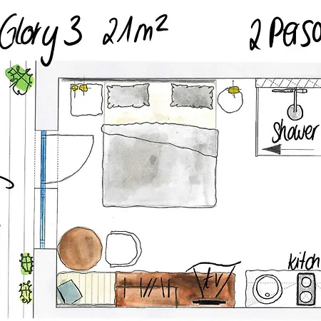 Glanz & Glory בית הארחה 3*